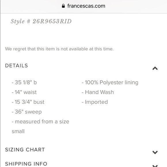 Francesca’s NWT Eloise lace open back dress 💜 - Picture 8 of 8